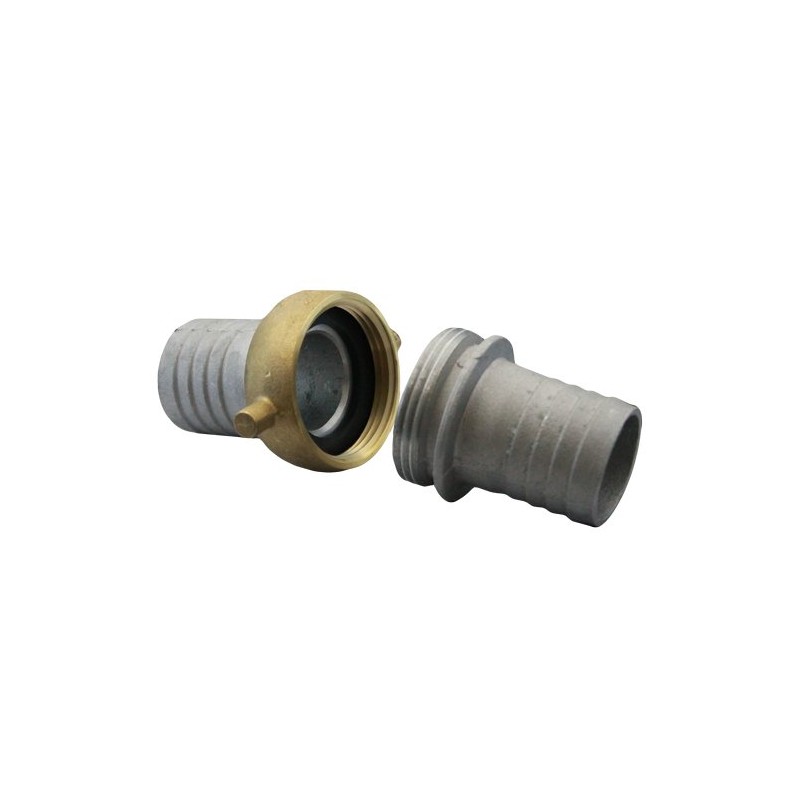 1 1/2" NH/NST Fire Hose Coupling Set