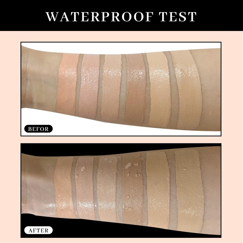 VERONNI Makeup Cover Concealer Makeup Cover Up Waterproof Foundation Amazing