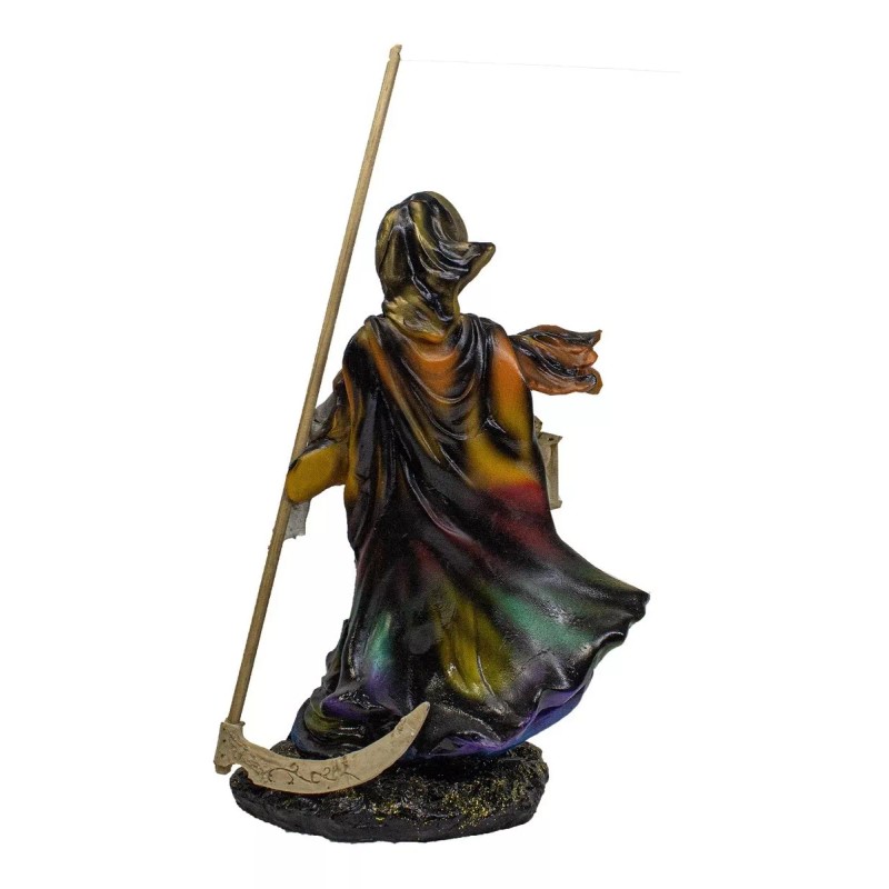 Imagen De Resina Santa Muerte Reloj De Arena