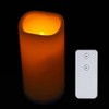 3PCS Remote Control Electronic LED Simulation Candle Lamp for Home