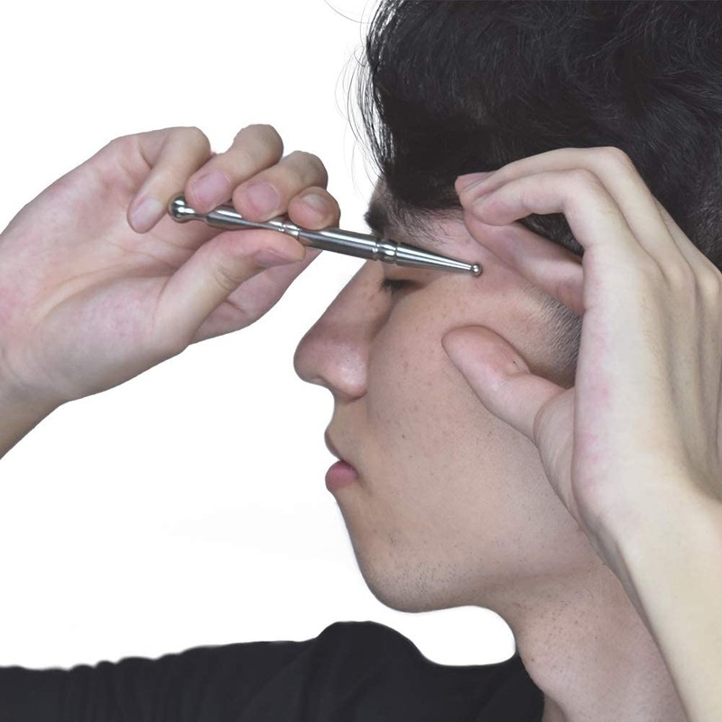 GYX COELE Acupuncture Pen, Facial Reflexology Tools Stainless Steel, Trigger