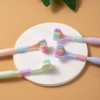 Pack of 2 3 4 Three Sided Toothbrushes Soft Bristle