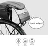 Multifunctional Rear Rack Bag Waterproof Bike Rack Seat Bag Outdoor