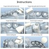 Dental Orthodontic Mould Starter Kit Mini Forming Mold Accessories Injection