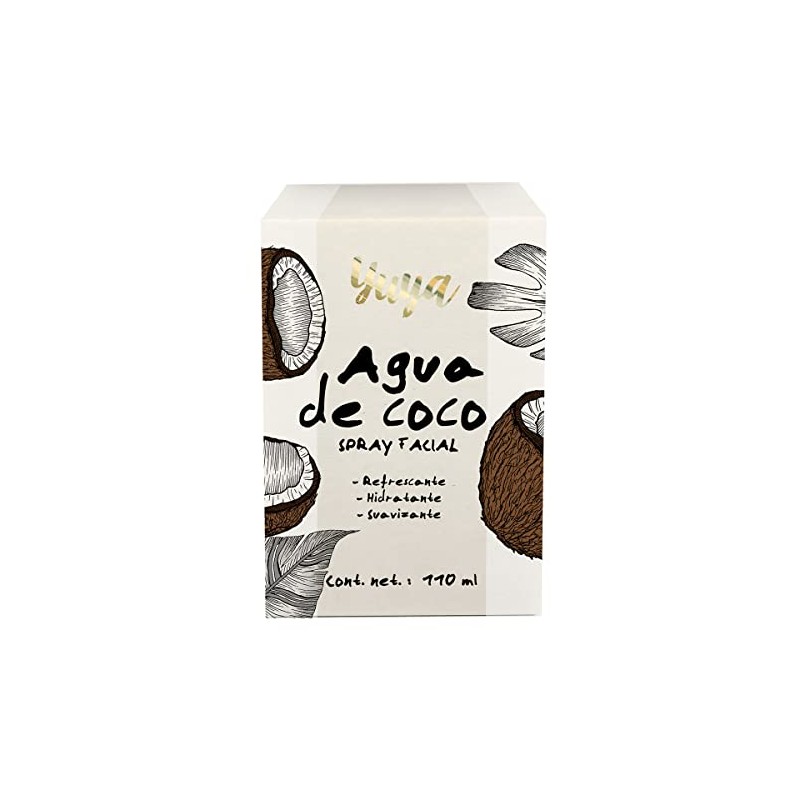 Yuya - Agua de Coco hidratante enriquecido con aloe vera