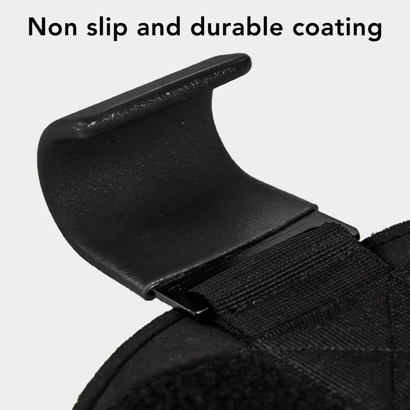 Weight Lifting Hooks Heavy Duty Lifting Wrist Strap Anti Slip