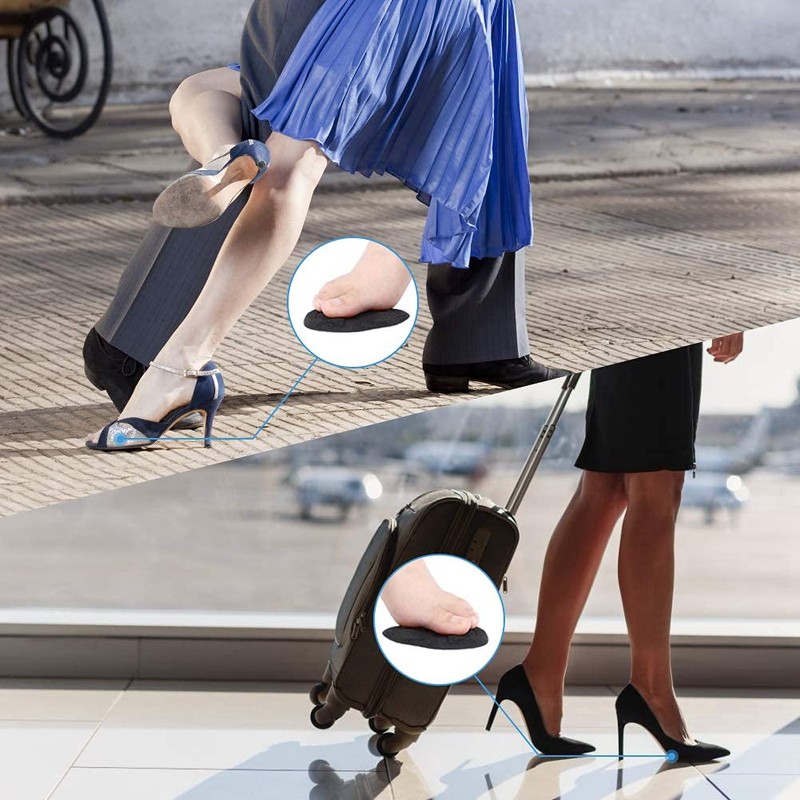 2 Foot Insole, Foot Protection Pad, Toe Cushion, One Size