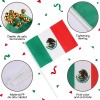 Kit Fútbol México Banderas Silbatos Pulseras Y Stickers
