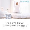 Mag Small When Attire (kozirou) Analog Mini Alarm Clock Silver