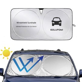 ar Windshield Sun Shade | Reflector Sunshade Offers Ultimate Protection for Car Interior