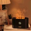 Simulation Flame Humidifier Auto Shut Off USB Aromatherapy Mist Humidifier