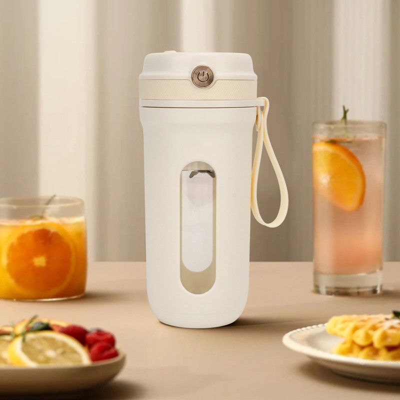 Electric Juicing Cup 10 Blades Portable Juice Blender Rechargeable Citrus