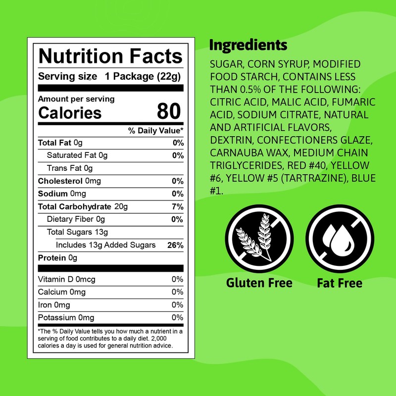 Mike and Ike Original Fruits Candy, 4 Pack, 0.78OZ Each,