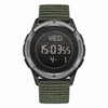 Outdoor Sports Watch Carbon Fiber Case Water Resistant Multifunctional Wristwatch
