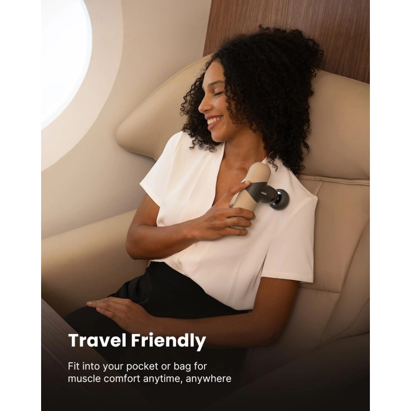 RENPHO Mini Massage Gun with Heat Deep Tissue Muscle Massage