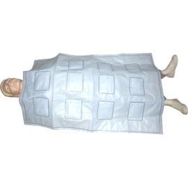 Ready-Heat II Self-Heating Thermal Blanket - 122 x 86 cm with 12 Heat Elements for Water Sports, Skiing and Winter Sports