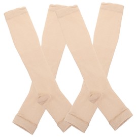 ORFOFE 2pairs Compression Stockings for Men Calf Compression Socks Sports Calf Sleeves Leg Sleeves