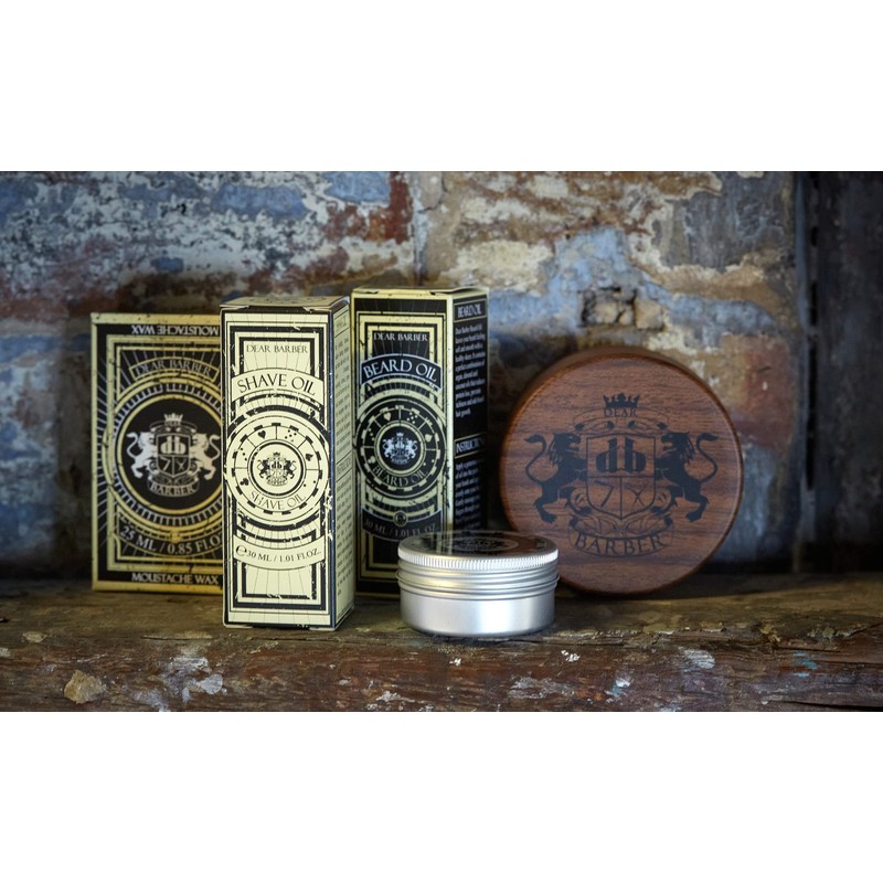 Dear Barber Mens Hair Styling Pomade, Strong Hold Pomade, High