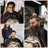 Cepillo de Peluquería Con Capa de Corte de Pelo de