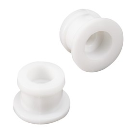 2pcs Shifter Cable Bushing, Automatic Transmission Shift Cable Bushing Repair Kit Durable Car Accessory Compatible with Mondeo (White)