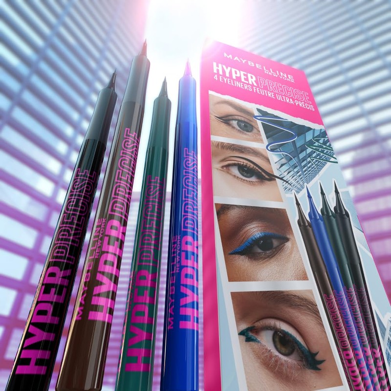 Maybelline New York - Set of 4 Ultra Precision Eyeliners