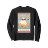 Summerween The Floatgeist Summer Funny Cute Ghost Tarot Card Sweatshirt