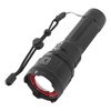 30W Zoomable Flashlights LED Metal Switch Super Bright Flashlight for