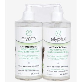 Elyptol Elyptol Organic Hand Sanitizer 16 Fl Oz (Pack of 2) Eucalyptus Scented Hand Sanitizer Vegan All Natural Cruelty Free