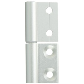 SUS (esuyuuesu) Flag Hinges, SS 4 Pack , sliver