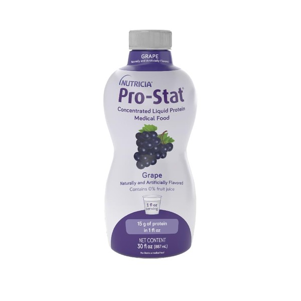 Pro-Stat Concentrated Liquid Protein Medical Food - Grape Flavor, 30 Fl Oz Bottle