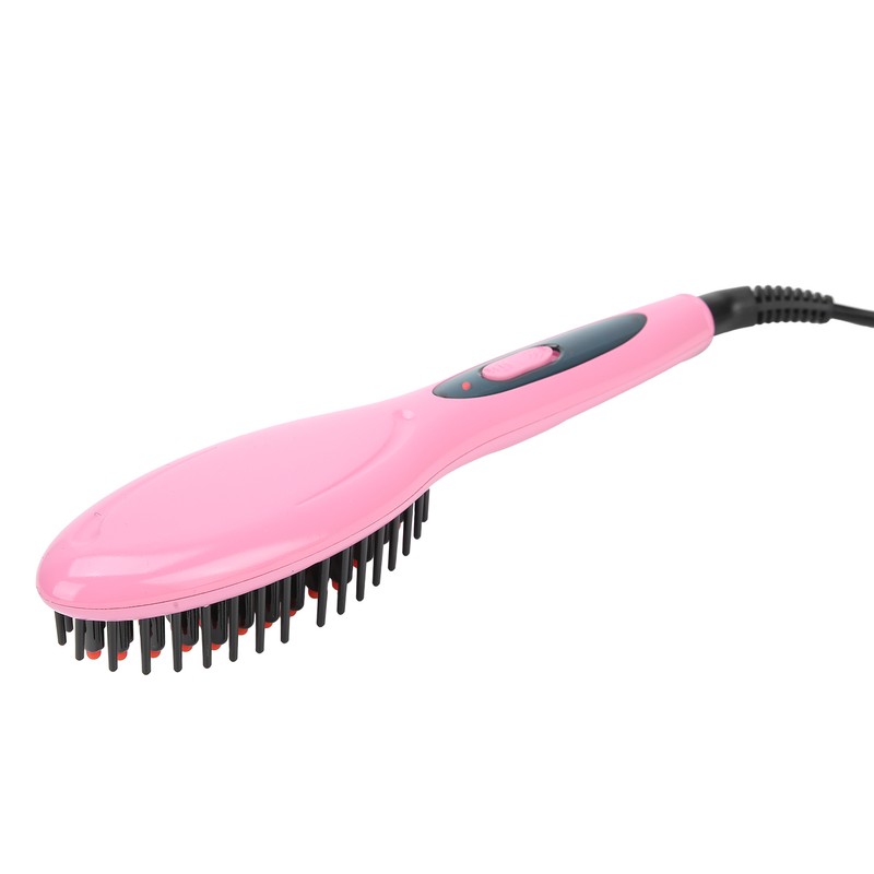 Household Hair Straightener Brush Negative Ion Styling Brush Hairdressing Tool