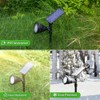 DBF Solar Lights Outdoor Upgraded, 18 LED Waterproof Solar Landscape