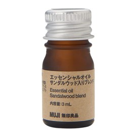 MUJI Essential Oil 0.1 fl oz (3 ml) Sandalwood Blend 44294970