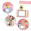 Operitacx Digital Camera with Flipping Lens Screen Fun Photo Frames
