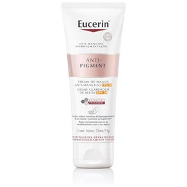 Eucerin Crema Para Manos Anti-Pigment Fps 30 (75 Ml), Con Ácido Hialurónico, Reduce Manchas y Mantiene Piel Hidratada