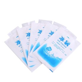 10 bolsas de hielo reutilizables, bolsas de enfriamiento de gel, loncheras, bolsas de hielo, bolsas de gel frío, bolsas de almuerzo, bolsas de hielo, para alimentos, vegetales, vino, médico(200ml)