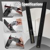 BAIDICE 5 Pair Soft Close Drawer Slides Rails 12 14