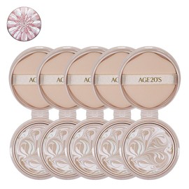 AGE2WENNESS Age20s AGE20s Pact Essence Cover Pact The Blooming Refill 5 pcs. No. 21 / 에이지투웨니스 AGE20s 팩트 에센스 커버 팩트 더 블루밍 리필5개 21호