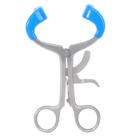 Healifty Tooth Mouth Opener, Stainless Steel Mouth Separator, Cheek Roller, Teeth Tools (Size L)