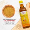 Darsa Organics Cold-Pressed Mustard Oil 33.8 oz (1000ml) – USDA