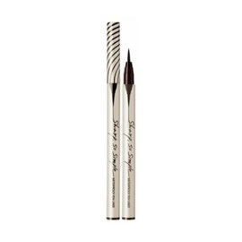 Clio 클리오 쏘심플 워터프루프 붓펜 라이너 2호 브라운 X2 Clio So Simple Waterproof Brush Pen Liner Brown 2 X2