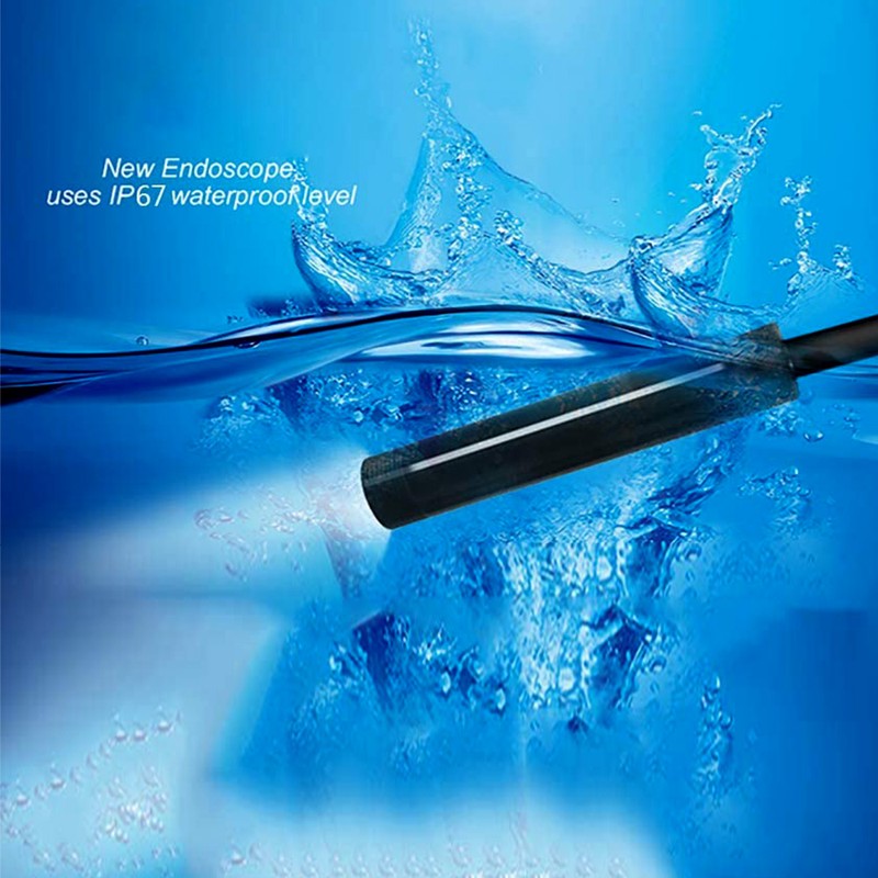 Endoscope 0.3MP Endoscope 3 in 1 Endoscope with Adjustable LEDs