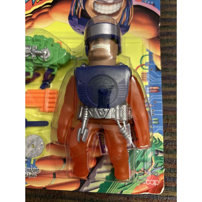 Stretch Armstrong MOC 1995 CAP Cyber Space Stretch Armstrong (see