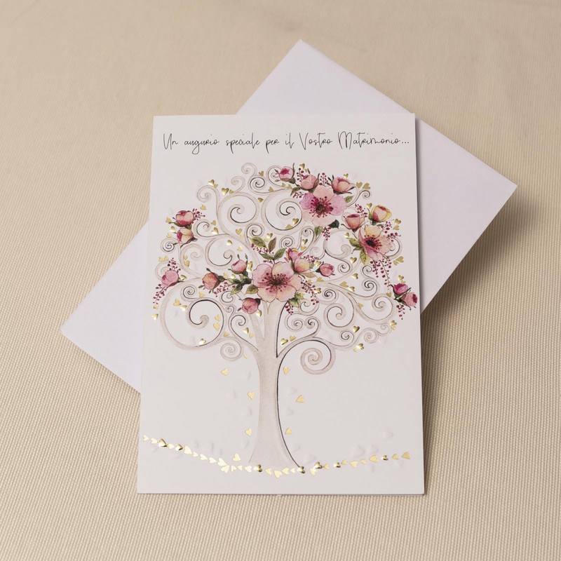 ARKRAFT Wedding Card with Plantable Seeds Format 17 x 12