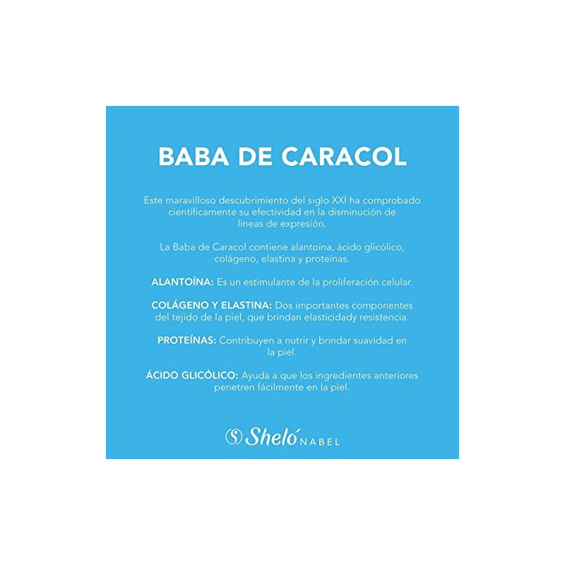 Crema Baba Caracol Facial Regeneradora Piel Desvanece Cicatrices Líneas Expresión