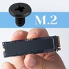 50 PCS M.2 SSD Mounting Screws Kit, PCIE Nvme M2