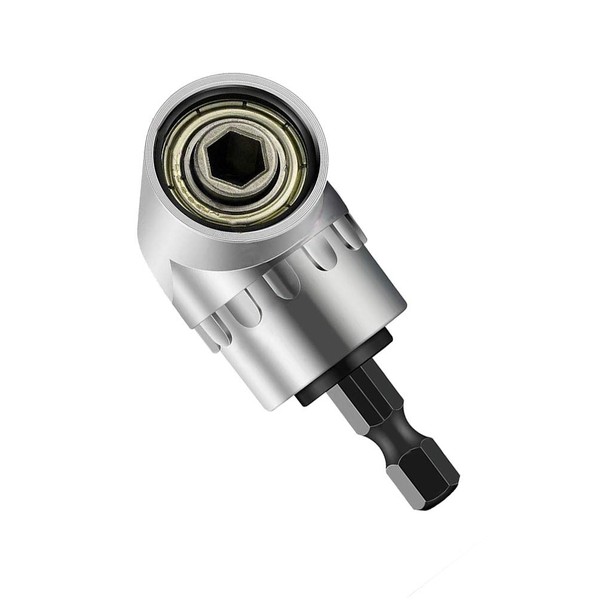 Wolfride Socket Adapter Large 1/4" Angle Screwdriver Hex Drill Bit