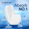 HONEY CARE All-Absorb A25 Male Dog Wrap, 50 Count, Medium, White