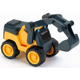 Theo Klein 2425 Volvo Power Spoon Excavator, High-Quality Excavator in Scale 1:24, Shovel with Robust Joints, Dimensions: 22.5 cm x 11.5 cm x 12.5 cm, Toy for Children from 3 Years
