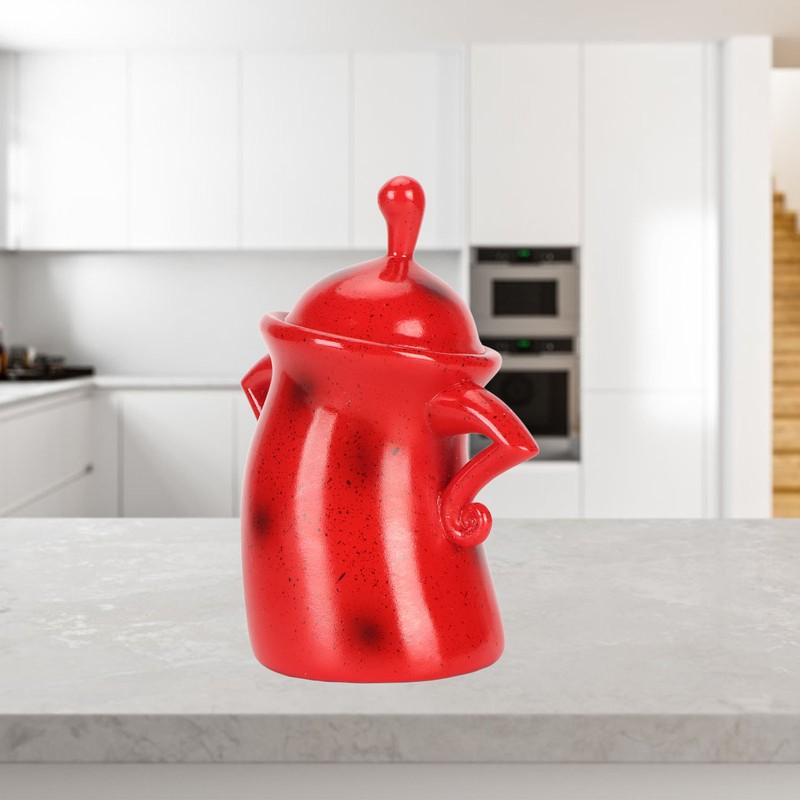 Canister with Attitude Multipurpose Unique Cute Food Storage Jar with